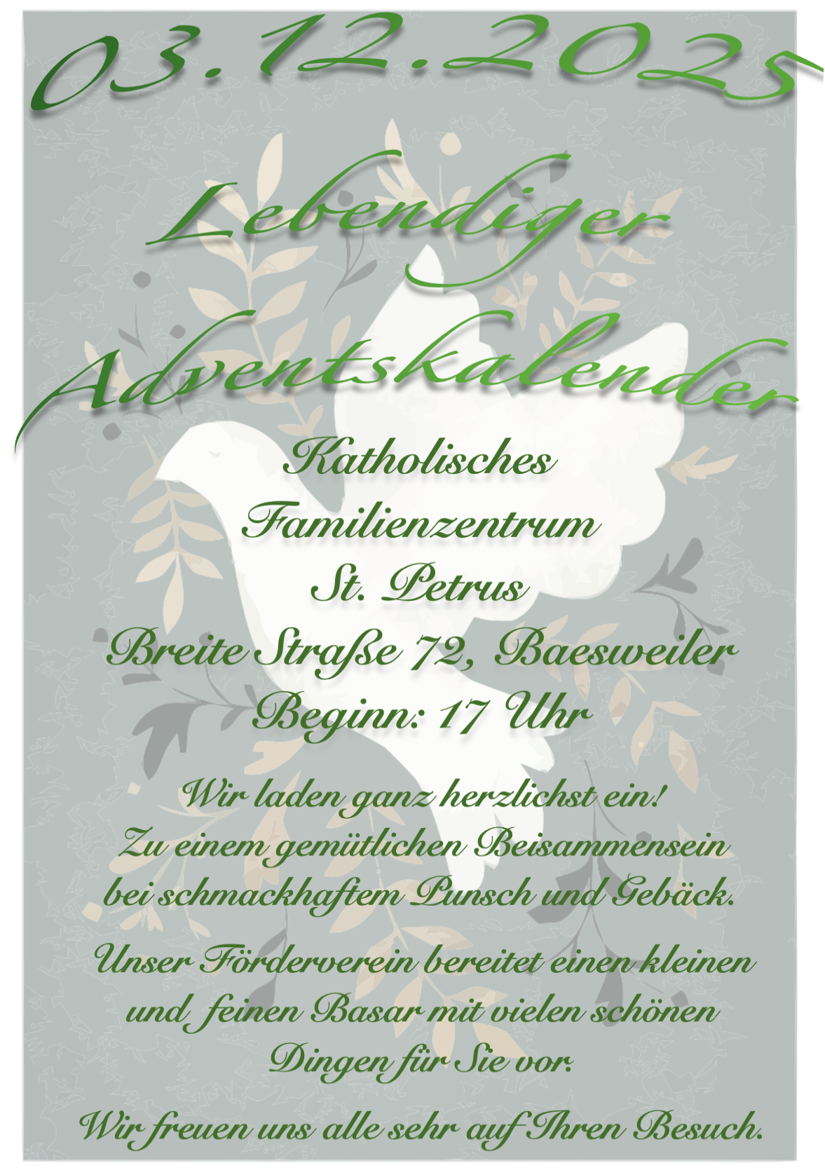 Lebendiger Adventskalender